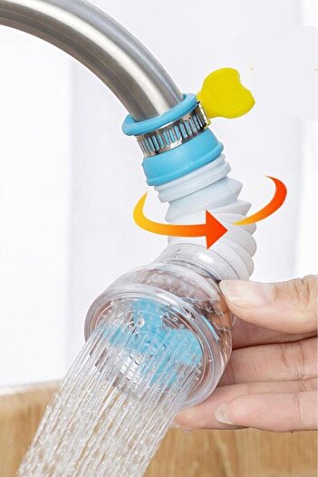 jetfast Propeller Stone Faucet Head - Anti-Limescale and Snow-Playing