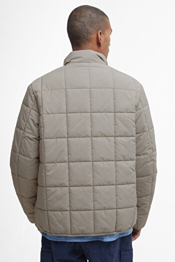Barbour Shoreman Kapitone Ceket St11 Concrete