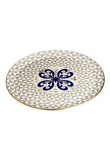 HIC Glass Cake Plate With Base Size 32 Cm