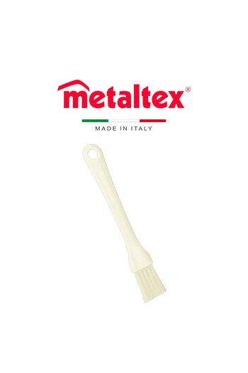 Metaltex Pastry Brush – 18cm, Plastic, Dishwasher Safe, Made in Italy