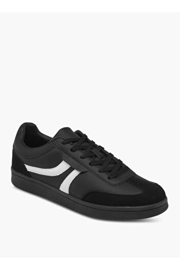 LBL by Shoexpress LBL by Shoexpress Men's Panelled Sneakers with Lace-Up Closure