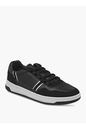 LBL by Shoexpress LBL by Shoexpress Men's Panelled Sneakers with Lace-Up Closure