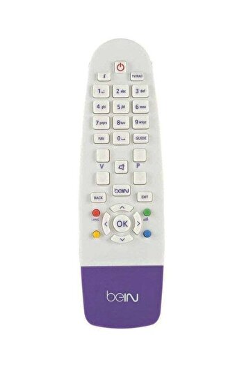 erorex Bein Sport Receiver Tv Remote Control White Purple