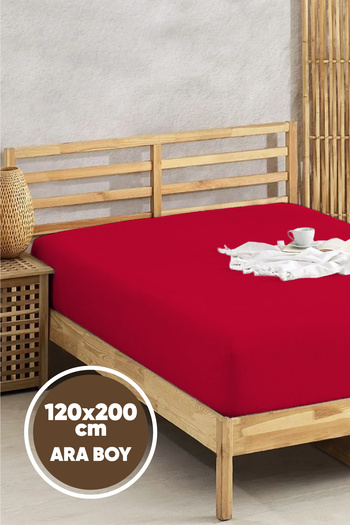 Eponj Home 120X200Cm Medium Size Cotton Jersey Sheet - Combed Cotton Elastic