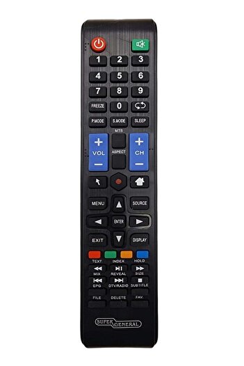 erorex Replacement Remote Control Compatible with Super General LCD LED TV