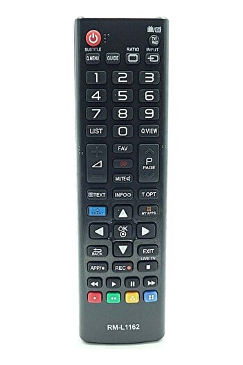 erorex Lg AKB73975716 Smart LED TV Remote Lg Short Black White