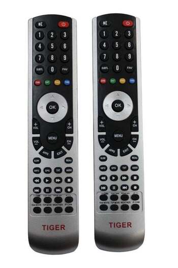 erorex Remote Control Replacement for Tiger Sat Receiver