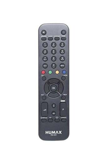 erorex Remote Control For Satellite Receiver Black