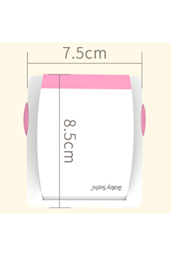 BabySafe Baby Safe - Multipurpose Window Stopper - Set of 4 - Pink