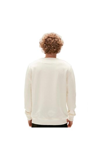 Bad Bear Ecru Badbear Logo Crewneck Sweatshirt
