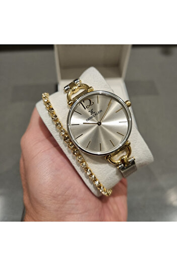 Daniel Klein Dk012860D-05 Women's Wristwatch with Gift Bracelet