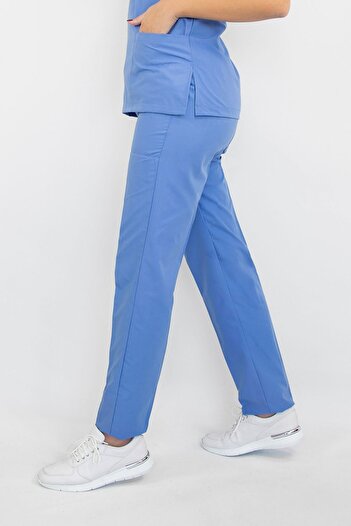 Nur Medikal Giyim Pantaloni chirurgici unisex albastru de 9 septembrie Uniforma inferioară a asistentei medicului