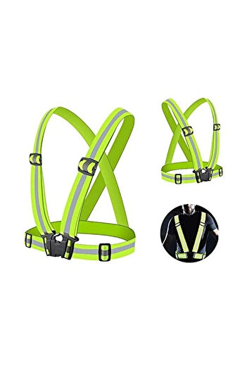 pinlock New Legislative Reflective Vest - Motorcycle, Bicycle and Scooter Night Vision