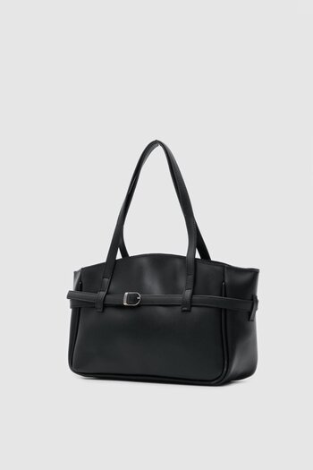 Shule Bags Geantă elegantă de mână și crossbody neagră