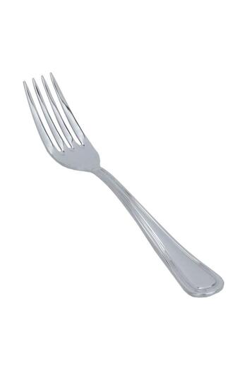 ALSAIF Steel Dessert Forks Set 6 Pieces Plain Silver