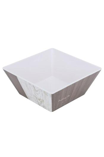 ALSAIF Porcelain Salad Bowl Pattern White