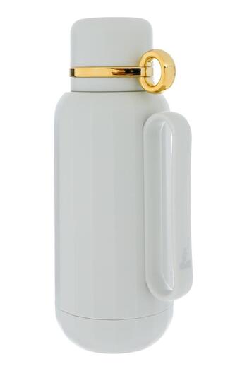 ALSAIF Rahal Plastic Thermos 1 Liter Light Grey