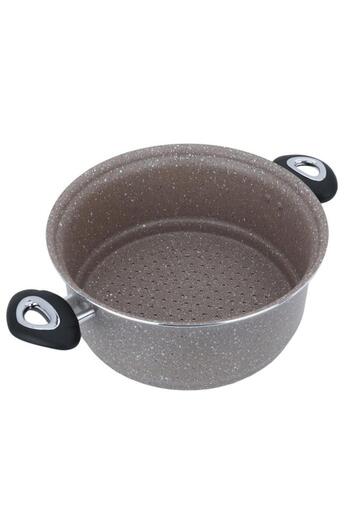 ALSAIF Granite Cookware Set 26 Cm 2 Pieces Grey