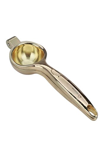 ALSAIF Steel Manual Citrus Juicer 20 X 6 Cm Gold