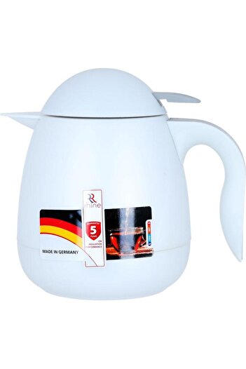 ALSAIF Granite Thermos 0.5 Liters Press White