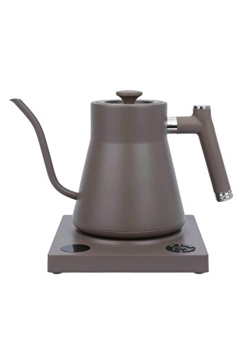 ALSAIF Yk E138 Distillation Kettle Steel 1 Liter 1200 Watt Base Touch Control Dark Gray