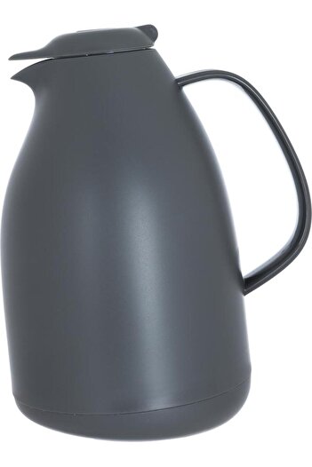 ALSAIF Timeless Glass Penguin Thermos 1.5 Litres Plastic Body Dark Grey