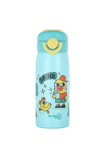 ALSAIF Plastic Water Bottle For Children 360 Ml Light Green