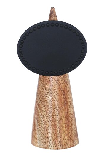ALSAIF Wood Buffet Writing Board Holder 15 X 5 X 5 Cm Wooden/Black