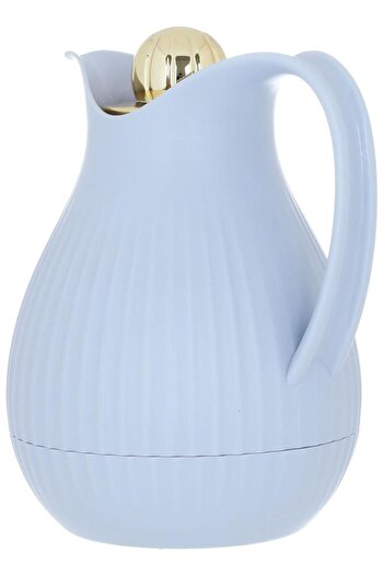 ALSAIF Plastic Thermos (Ramara) 1 Liter Pearl