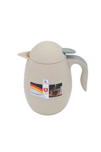 ALSAIF Plastic Thermos (German Rhinestone) 0.9 Liters Beige