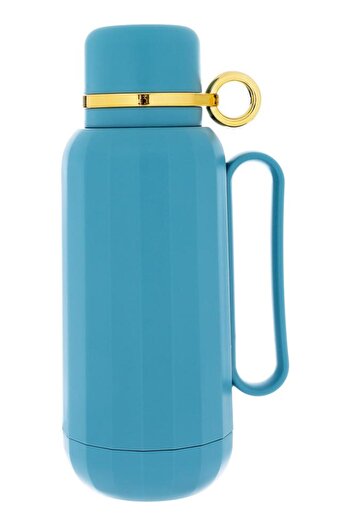ALSAIF Plastic Thermos 1 Liter Green