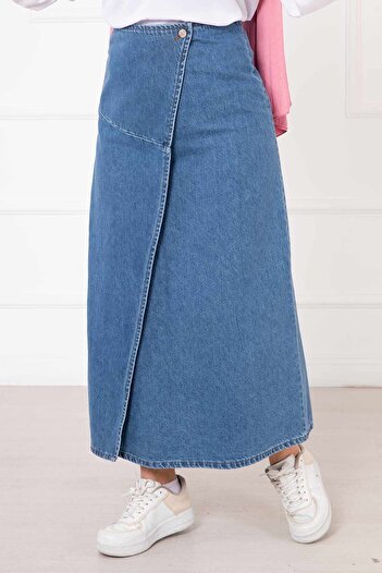 EBRUTESETTÜR Fustă Denim Piesă