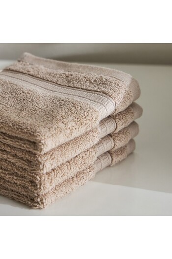 Home Box Air Rich 4-Piece Face Towel Set 30x30 cm