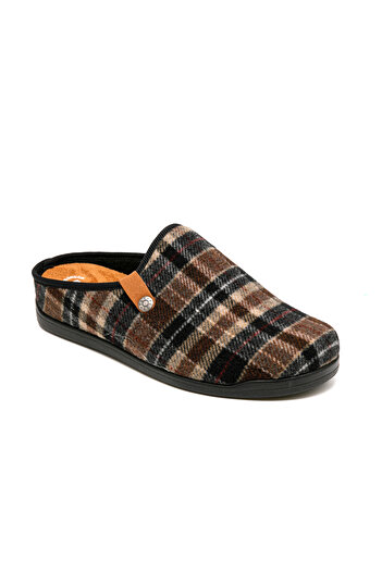 Fly Flot Ανδρικές παντόφλες/Παντόφλες (Σπίτι) 46 652 JW Fly Flot CLOTH MAN SLIPPER Καφέ