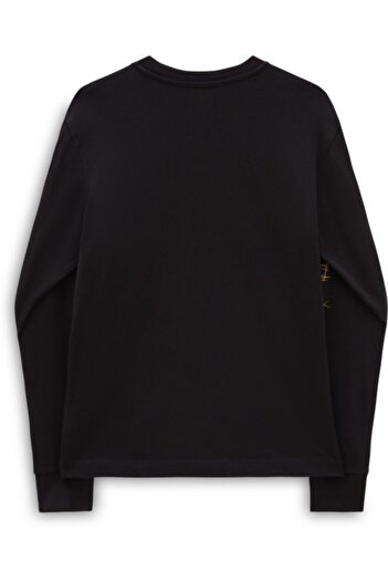 Vans Κωδικός πρόσβασης Tricou negru cu mânecă lungă pentru femei Vans