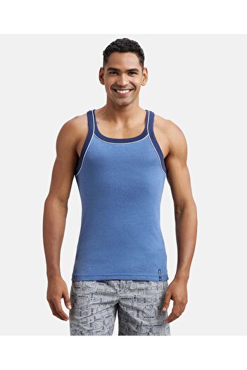 JOCKEY USA Originals Fishion Vest US54-01 Blue