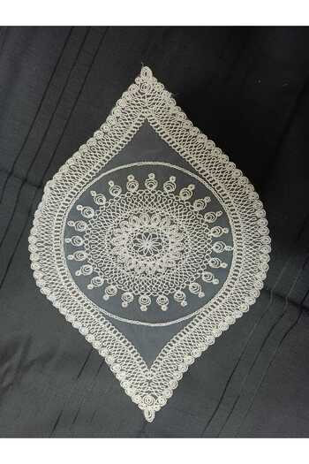 S.Y Embroidered Tray Cover with Cord