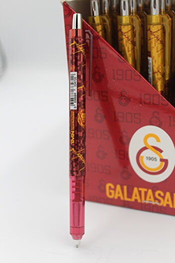 Galatasaray LİSANSLI VERSATİL KALEM METAL TOUCH UCLU 0,7MM ASLAN DESENLİ