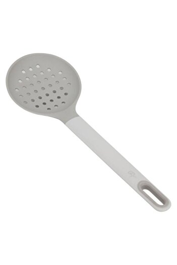 ALSAIF Silicone Scoop Spoon Perforated Gray
