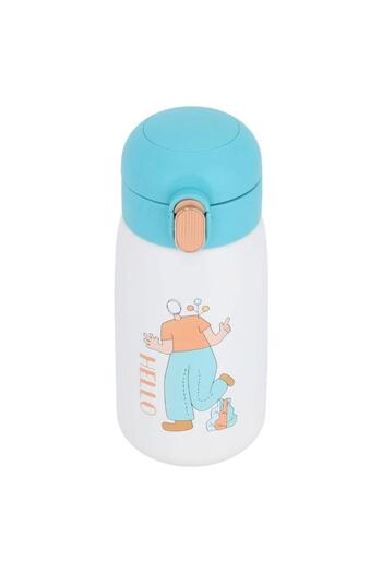 ALSAIF Plastic Water Bottle For Children 420 Ml Transparent