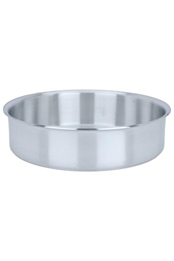 ALSAIF Aluminum Oven Tray 26 Cm Round Silver