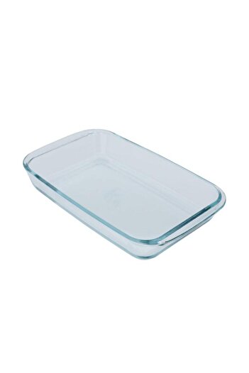 ALSAIF Glass Oven Tray 0.7 L Rectangle Clear