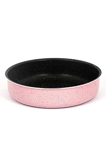 ALSAIF Granite Tray 20Cm Round Pink