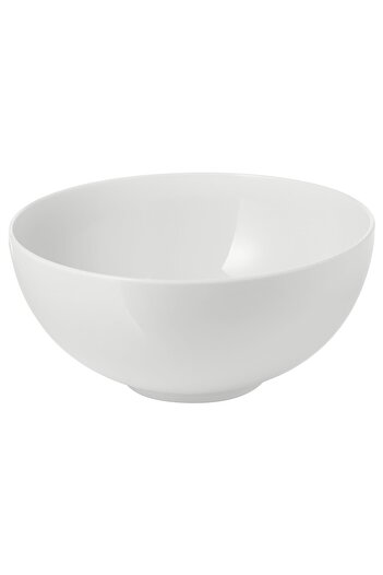 erorex Bowl, rounded sides white, 22 cm