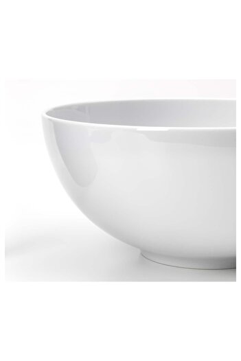 erorex Bowl, rounded sides white, 22 cm