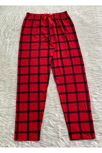 OMODAM Women's Bamboo Milan Fabric Patterned Pajama Bottoms