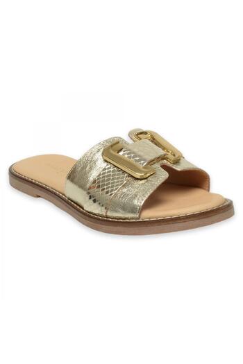 Mammamia D25Yt-1105Z Daily Gold Women's Slippers