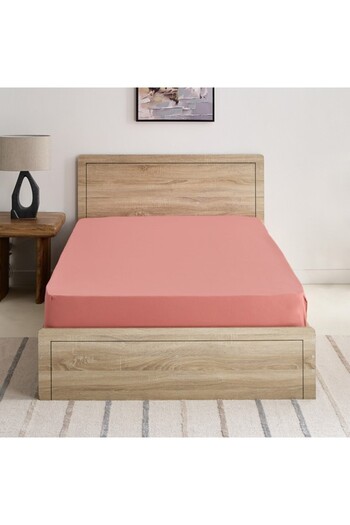 Home Box Derby Solid Microfiber Single Fitted Sheet 90x190+20 cm