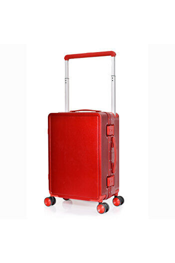 MORANO Morano Unisex Durable Lightweight Luggage, Spinner Wheeled Suitcase with Aluminum Frame