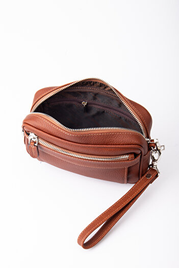 Niki Leather Frank Шкіряна сумка-портфель на блискавці з замком